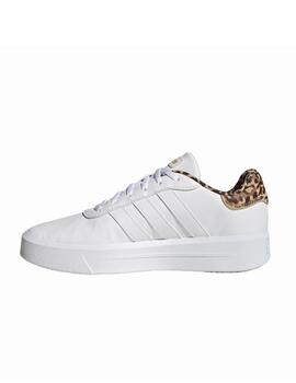 Zapatilla Adidas W Court Platform Blanco/Print