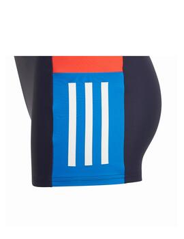 Bañador Adidas Swim CB 3S Boxer JR Marino/Multi