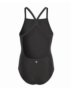 Bañador Adidas Swim Big Logo Suit Niña Negro/Blanc