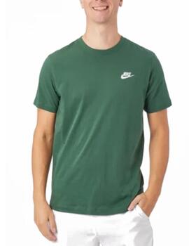 Camiseta Nike M Sportswear Club Verde