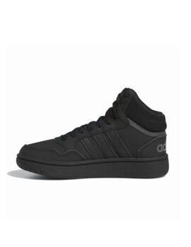 Zapatilla Adidas Hoops Mid 3.0 K Negro