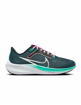 Zapatilla Nike W Air Zoom Pegasus 40 Verde/Plata