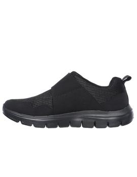 Zapatilla Skechers Flex Advantage 2.0 Velcro BBK
