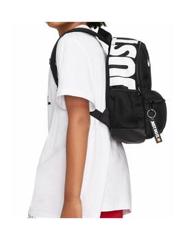 Mochila Nike Brasilia JDI Mini 11L Negro/Blanco