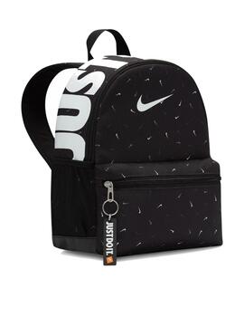 Mochila Nike Brasilia JDI Mini 11L Negro/Blanco