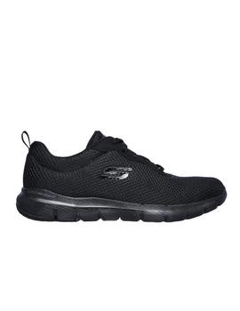 Zapatilla Skechers Flex Appeal 3.0 BBK para mujer negras