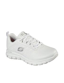 Zapatilla Skechers W Sure Track Erath Work WHT