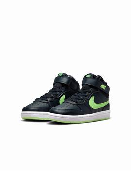 Zapatilla Nike PSV Court Borough Mid2 Marino/Lima