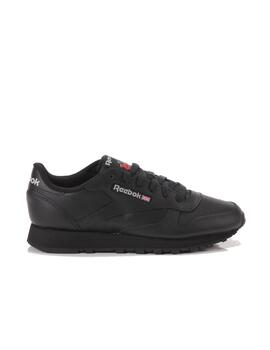 Zapatilla Reebok Classic Leather JR Negro