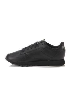 Zapatilla Reebok Classic Leather JR Negro