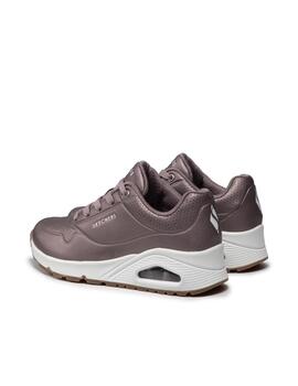 Zapatilla Skechers Uno Air Rose Bold Mujer PEW