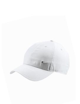 Gorra Nike U Heritage86 Metal Swoosh Blanco