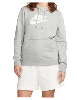 Sudadera Nike W Sportswear Hoodie Gris/Blanco