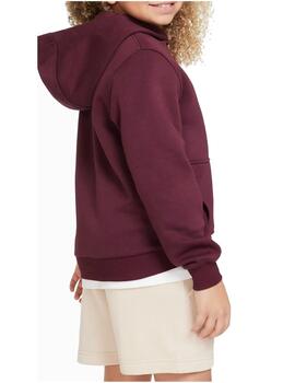 Sudadera Nike Y Sportswear Club Fleece Granate