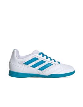 Zapatilla Adidas Super Sala J Blanca/Azul