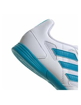 Zapatilla Adidas Super Sala J Blanca/Azul