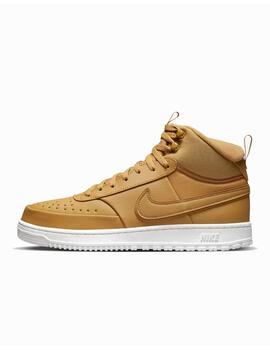 Zapatilla Nike M Court Vision Mid WNTR Camel