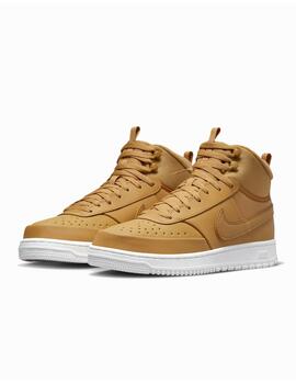 Zapatilla Nike M Court Vision Mid WNTR Camel