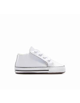 Zapatilla Converse Cribster Mid Piel Bebé Blanco