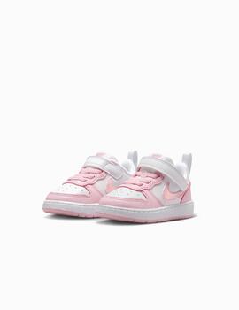 Zapatilla Nike TD Court Borough Low Recraft Rosa