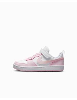 Zapatilla Nike PS Court Borough Low Recraft Rosa