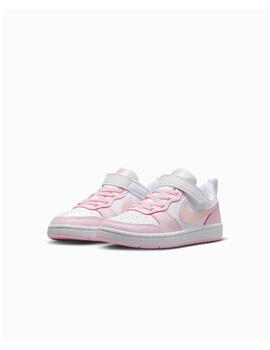 Zapatilla Nike PS Court Borough Low Recraft Rosa