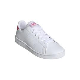 Zapatilla Adidas Advantage K Blanco/Rosa