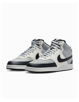 Zapatilla Nike M Court Vision Mid NN Gris/Negro