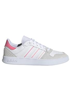 Zapatilla Adidas W Breaknet Plus Blanco/Rosa