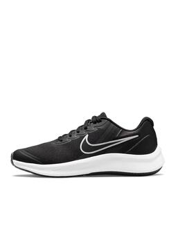 Zapatilla Runing Nike Star Runner 3 GS Negra niños