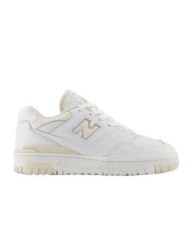 Zapatilla New Balance W 550BK Blanco/Beige