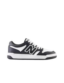 Zapatilla New Balance GS 480BW Negro/Blanco