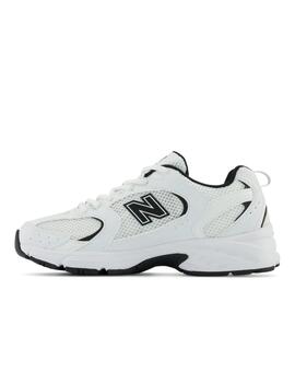 Zapatilla New Balance U 530EWB Blanco/Negro