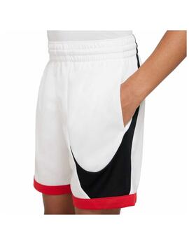Pantalón Nike K Dri-Fit Blanco/Rojo