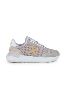 Zapatilla Munich Versus Women 72 Rosa/Beige