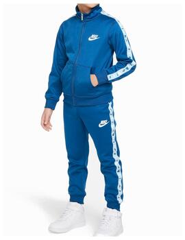 Chandal Nike B Club Tricot Azul