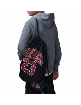 Gymsack Jordan Jersey 23 Negro/Rojo