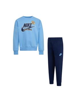 Chandal Nike B Soa Fleece Azul para niño