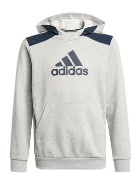 Sudadera Adidas Niño Capaucha Gris