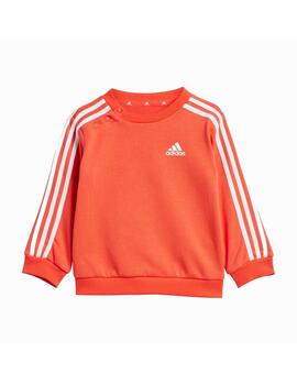 Chandal Adidas Infant 3S Jogger Rojo/Negro