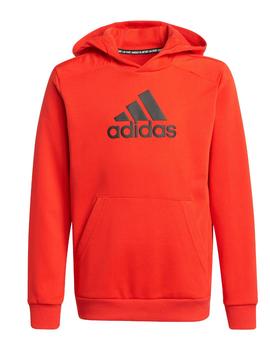 Sudadera Adidas Niño Capucha Roja