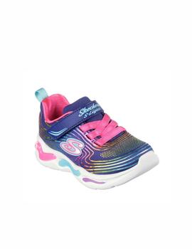 Zapatilla Skechers Baby Lights Waby Beams NVMT