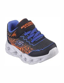 Zapatilla Skechers Baby Lights Vortex 2.0 BBOR