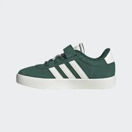 Zapatilla Adidas VL Court 3.0 EL C Verde/Blanco