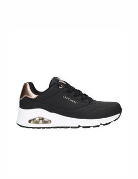 Zapatilla Skechers W Uno Golden Air BLK