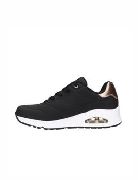 Zapatilla Skechers W Uno Golden Air BLK