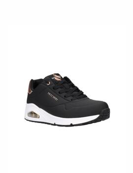 Zapatilla Skechers W Uno Golden Air BLK