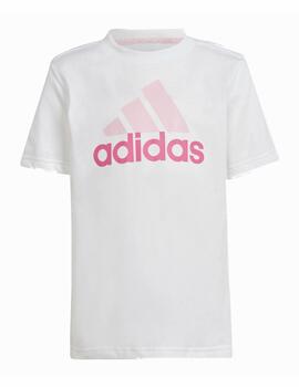 Conjunto Adidas LK BL CO T Blanco/Rosa