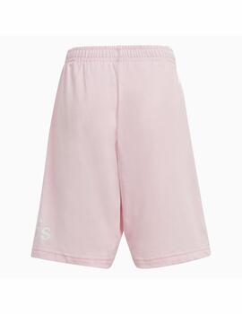 Conjunto Adidas LK BL CO T Blanco/Rosa