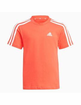 Conjunto Adidas LK 3S CO T Rojo/Gris